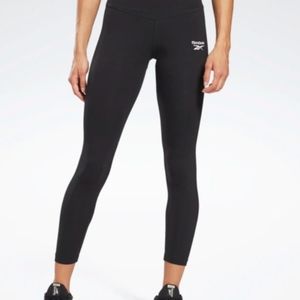 Reebok Identity Black Cotton Leggings